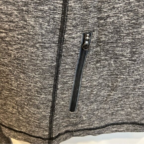 Lululemon Run Your Heart Out Pullover (First Release) Heathered Black - Picture 11 of 16